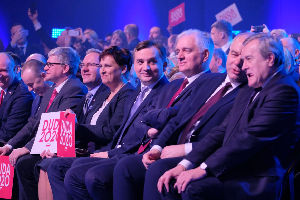 Konwencja Dudy od kuchni. Problemy z chodzeniem Kaczyńskiego