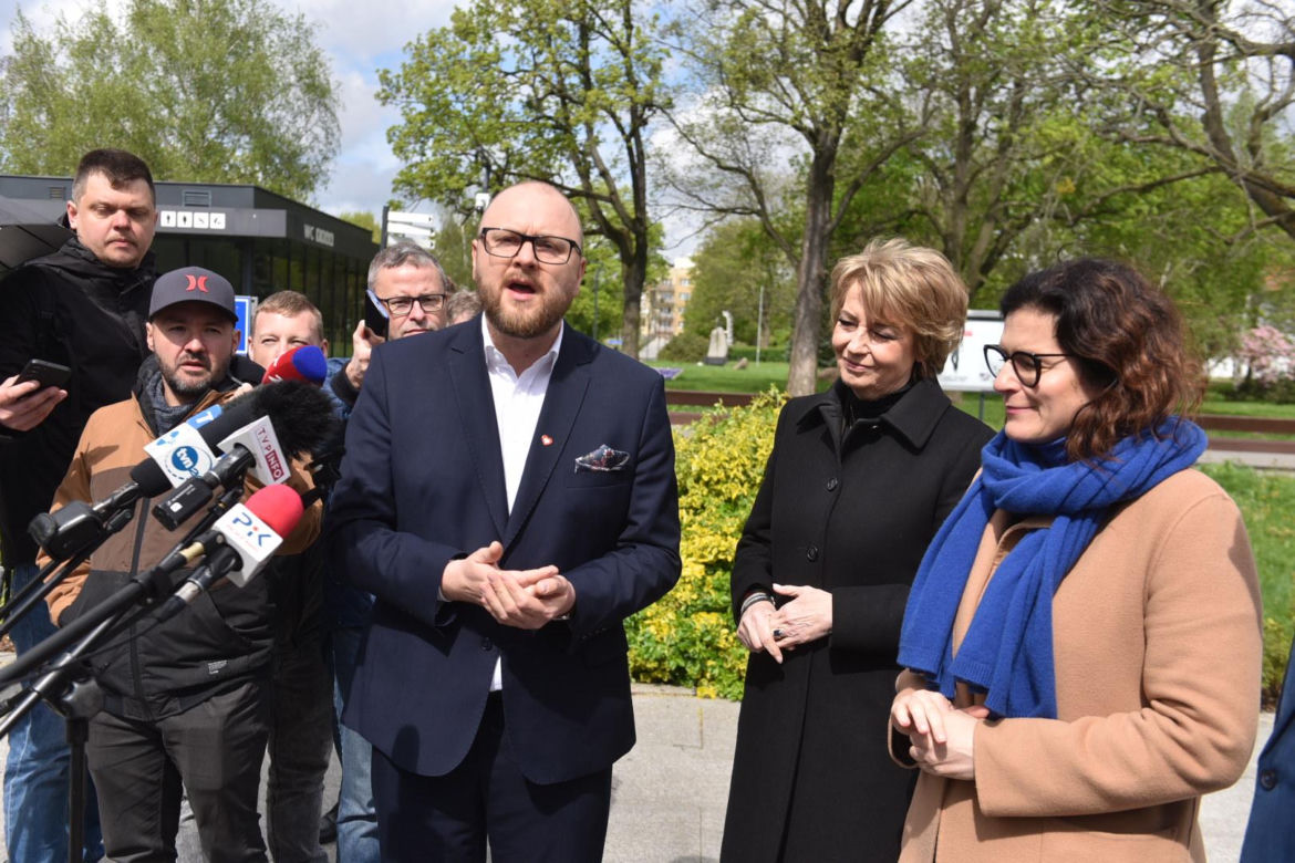 Gwiazdy Koalicji Obywatelskiej w Toruniu. Wspierają Pawła Gulewskiego
