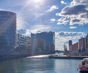HafenCity i Speicherstadt w Hamburgu