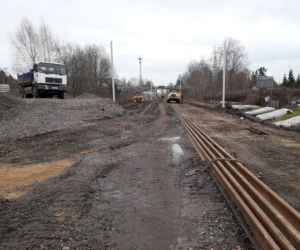Trwa przebudowa trasy kolejowej Olsztyn - Gutkowo 