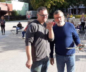 Plener malarski w iławskiej Galerii Jazzowej