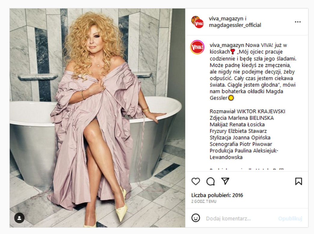  Magda Gessler w odważnej sesji. Oskarżają ją o przeróbki! Awantura!