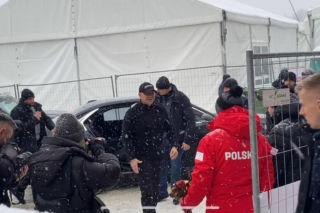 Karol Nawrocki na PŚ w Zakopanem