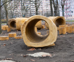 Kontrowersyjny plac zabaw na Bródnie