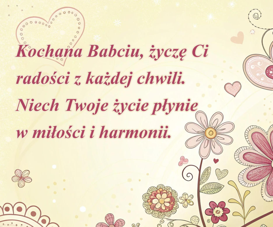 Dzień Babci - Kartka z życzeniami