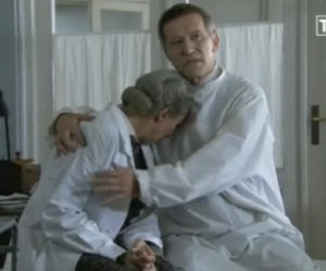CZAS HONORU 5, odc. 64. Maria Konarska (Katarzyna Gniewkowska), Otto Kirchner (Jacek Mikołajczak)