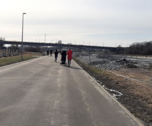 Tłumy nad Wartą w Poznaniu - 20.02.2021