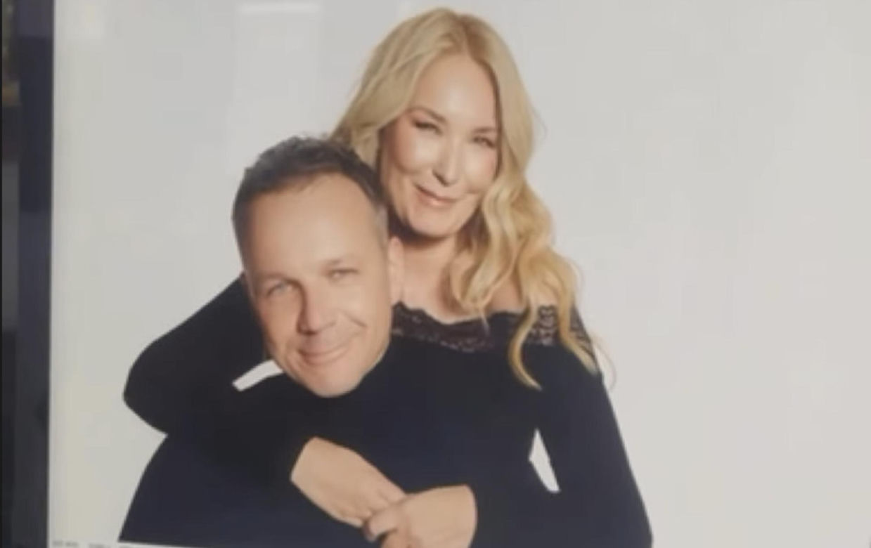 Barwy szczęścia. Karolina (Marta Dąbrowska), Bruno (Lesław Żurek)