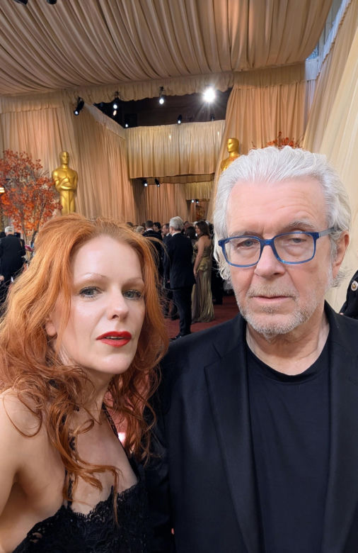 Dorota Zglobicka i Zbigniew Rybczyński na gali Oscarów 2026