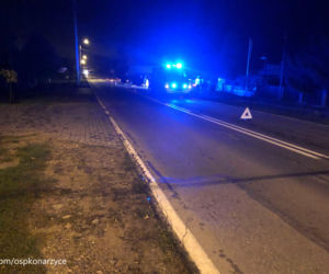 Podlaskie: Konarzyce. Od ciężarówki oderwała się kabina. W środku kierowca