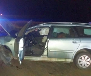 Kompletnie pijany 31-latek rozbił auto w Kaczewie