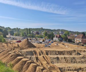 Budowa węzła Granitowa - maj 2020