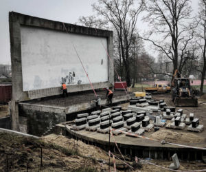 Modernizacja amfiteatru w Żydowcach - styczeń 2020