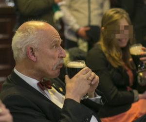 Janusz Korwin-Mikke poleciał do Dublina oglądać mecz Polska-Irlandia