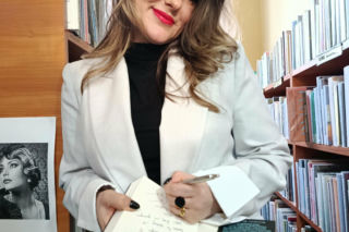 Chłód Weroniki Mathii rozgrzał uczestników spotkania autorskiego