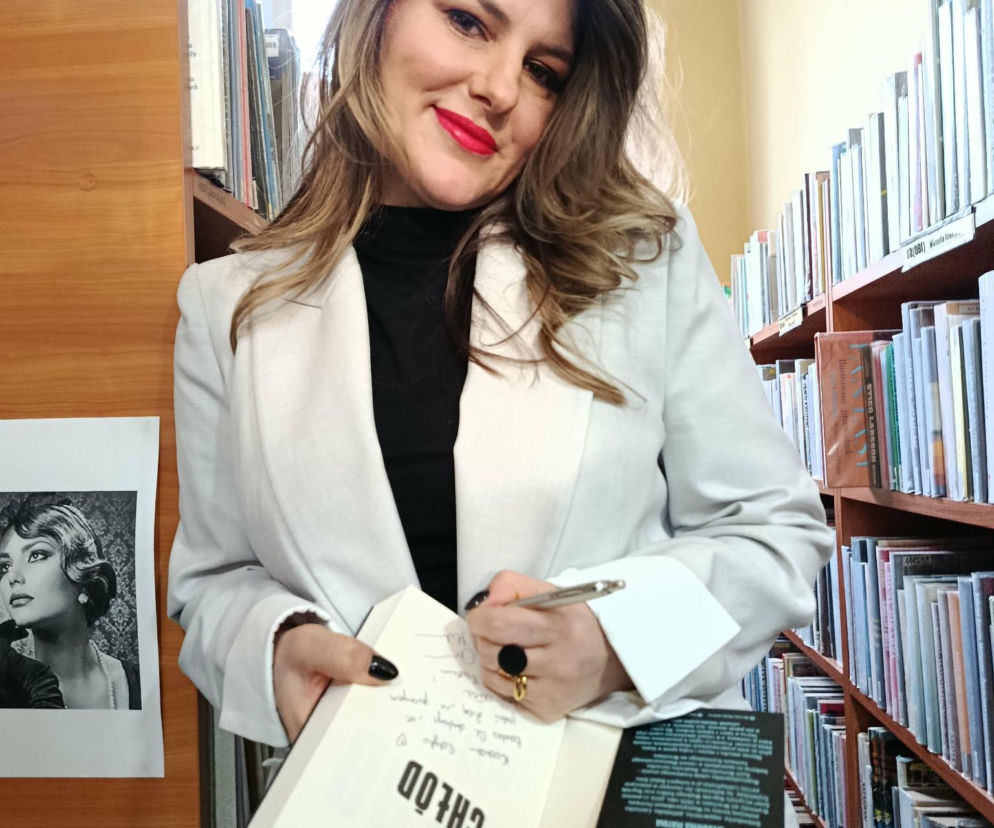 Chłód Weroniki Mathii rozgrzał uczestników spotkania autorskiego