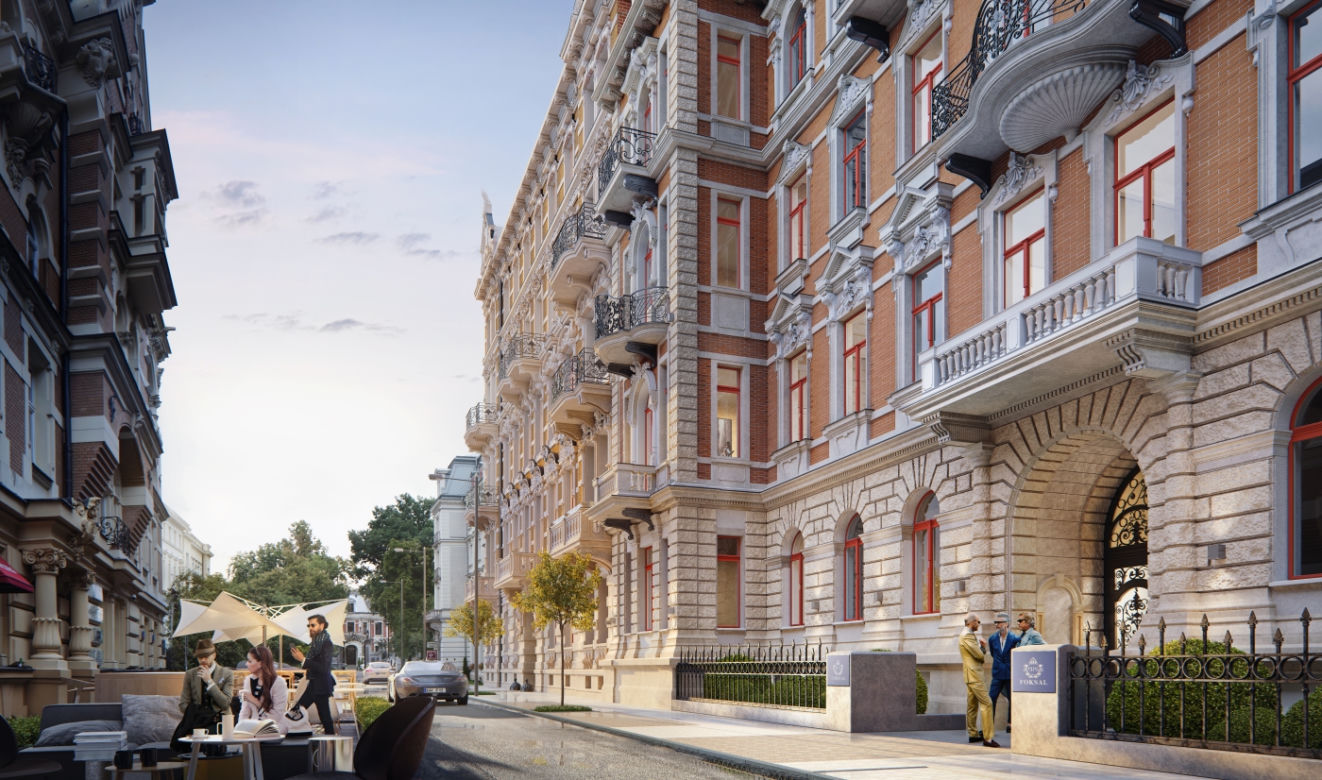 Apartamenty w warszawskiej kamienicy przy ul. Foksal 13/15