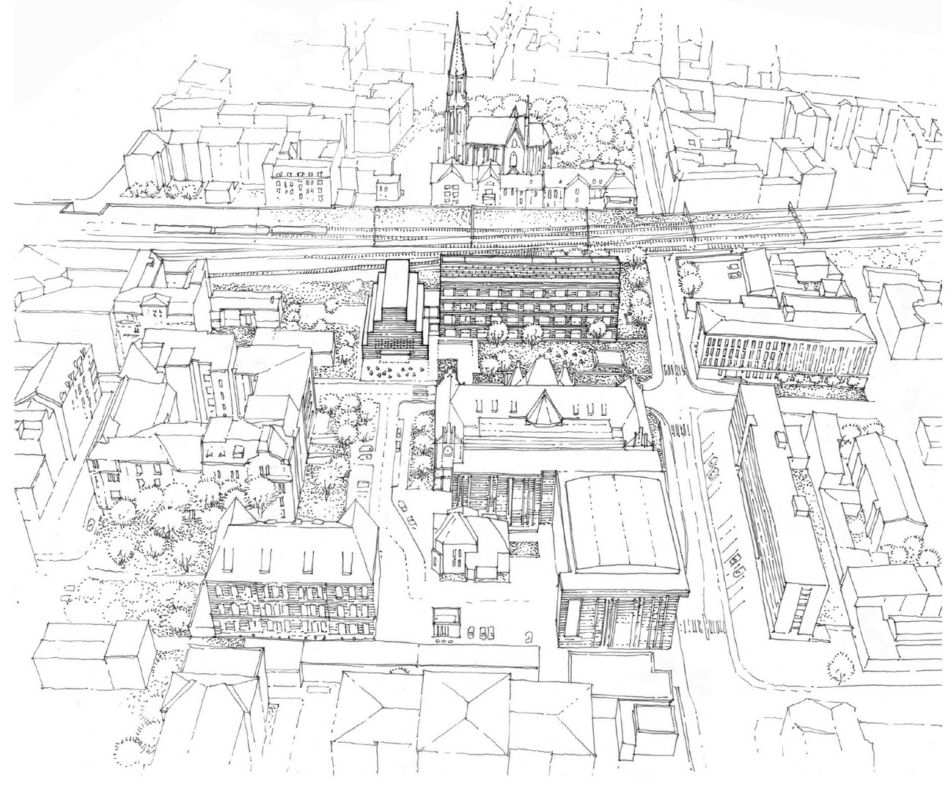 Cztery pomysły na Akademię Muzyczną w Katowicach: SLAS, Konior, MOC i JEMS Architekci