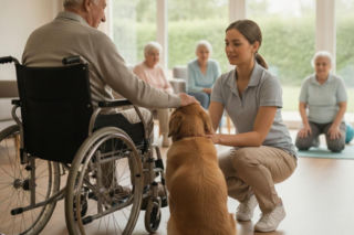 Dla psa zrobisz to, czego nie zrobisz dla lekarza? Dogoterapia zmienia życie dzieci, seniorów i pacjentów po udarze