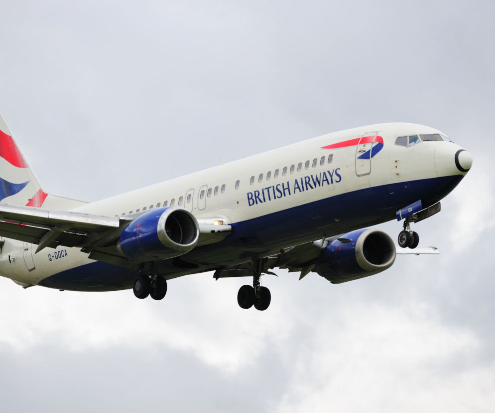 British Airways, samolot, Polka pijana w samolocie