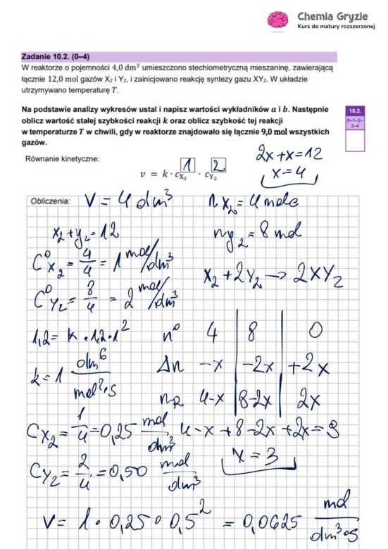 Matura chemia 2025: Odpowiedzi [16.05.2025] nowa formuła 2023