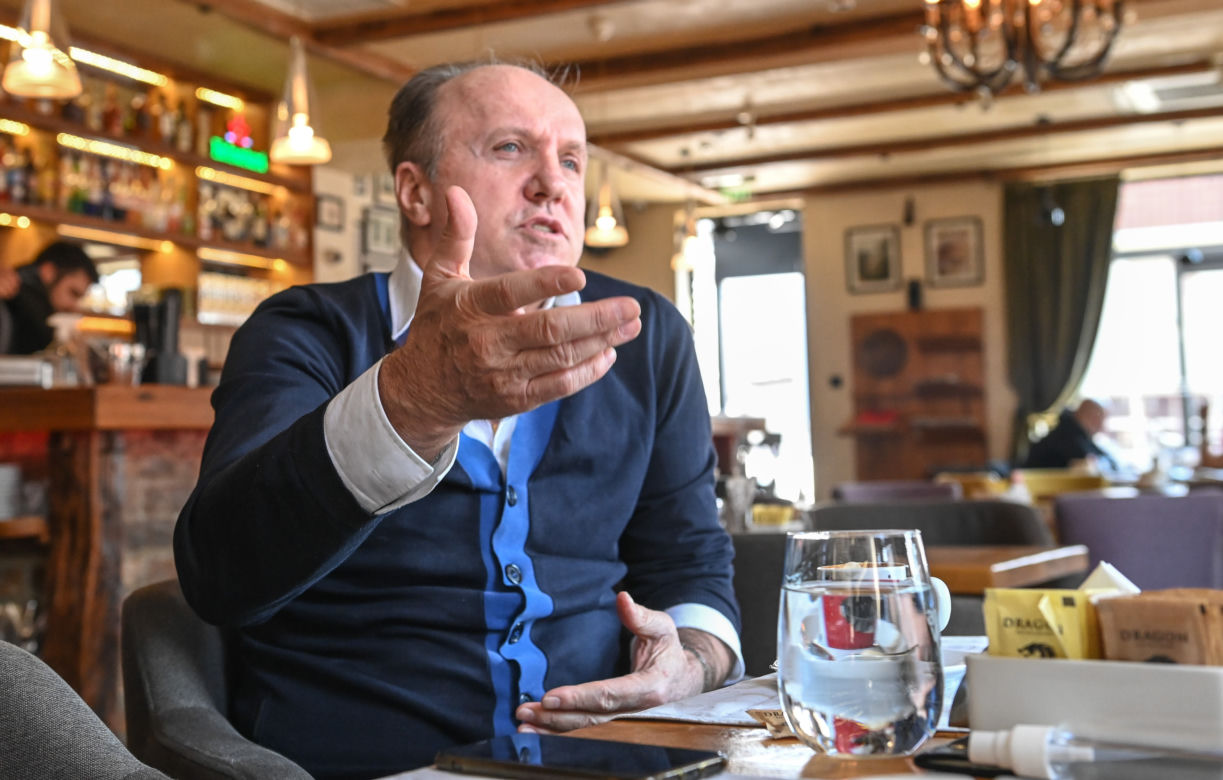 Dragomir Okuka gościł "Super Express" w swojej restauracji