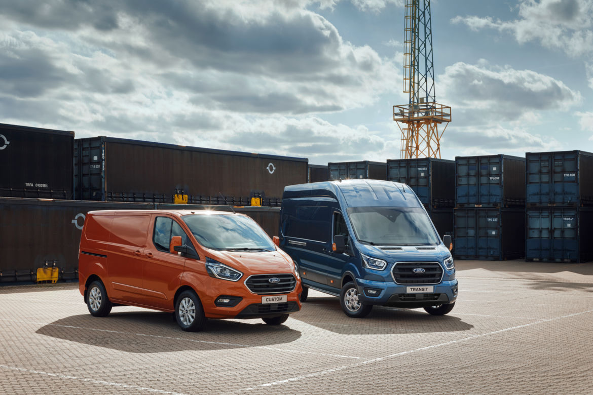 Ford Transit EcoBlue Hybrid i Transit Custom PHEV
