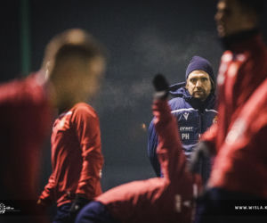 Trening Wisły Kraków przed derbami