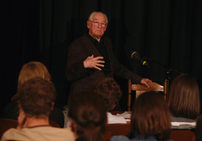 Andrzej Wajda i Daniel Olbrychski 