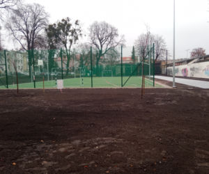 Postępy prac na boisku przy SP nr 17 w Grudziądzu