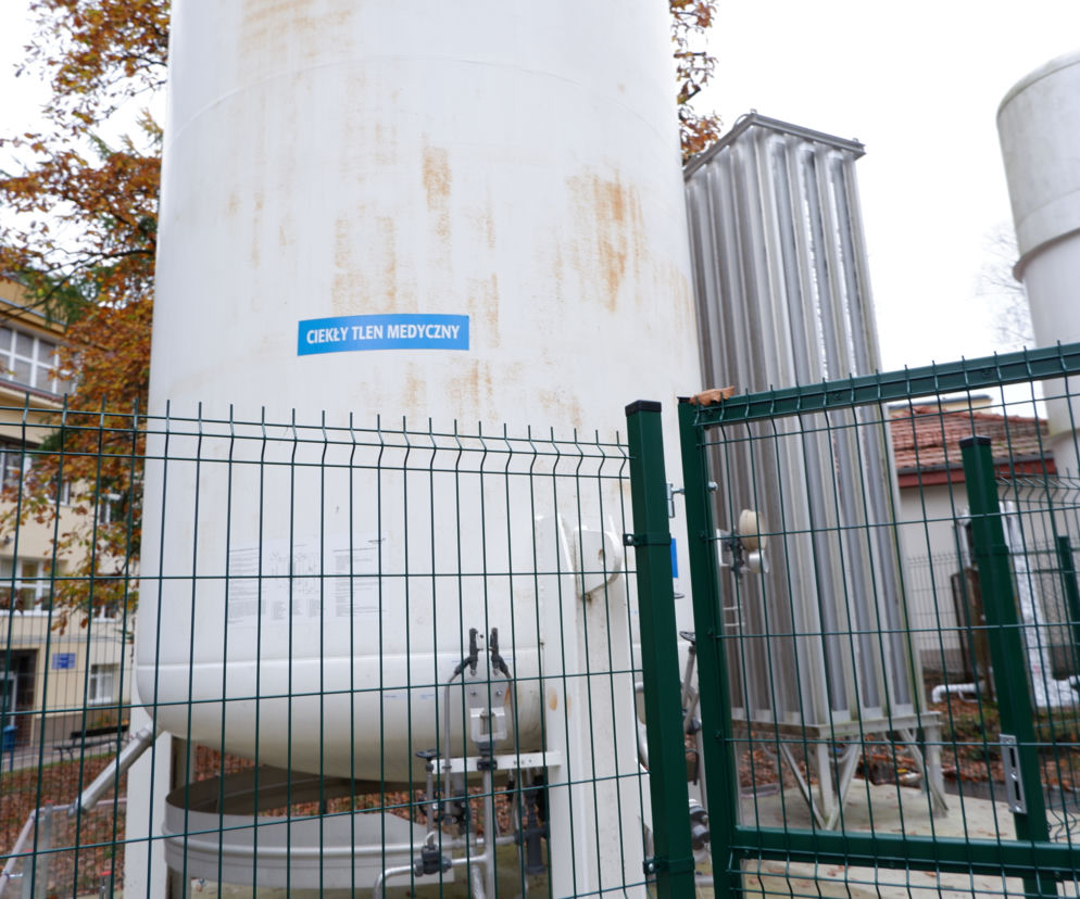 Wystarczające zapasy tlenu w koszalińskim szpitalu