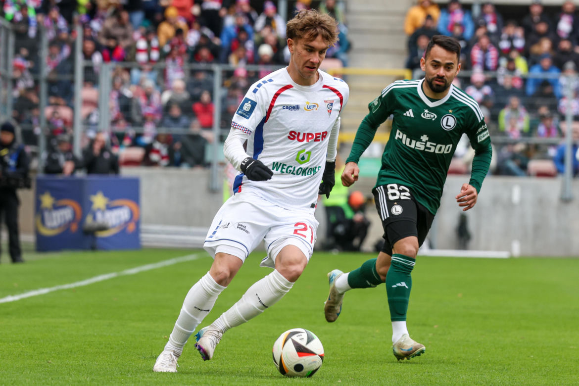 Górnik Zabrze podjął u siebie Legię Warszawę