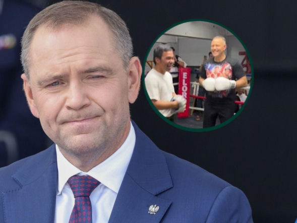 Nawrocki potwornie oberwał po treningu z Pacquiao! Wstyd i dziadostwo, Polska umiera ze wstydu