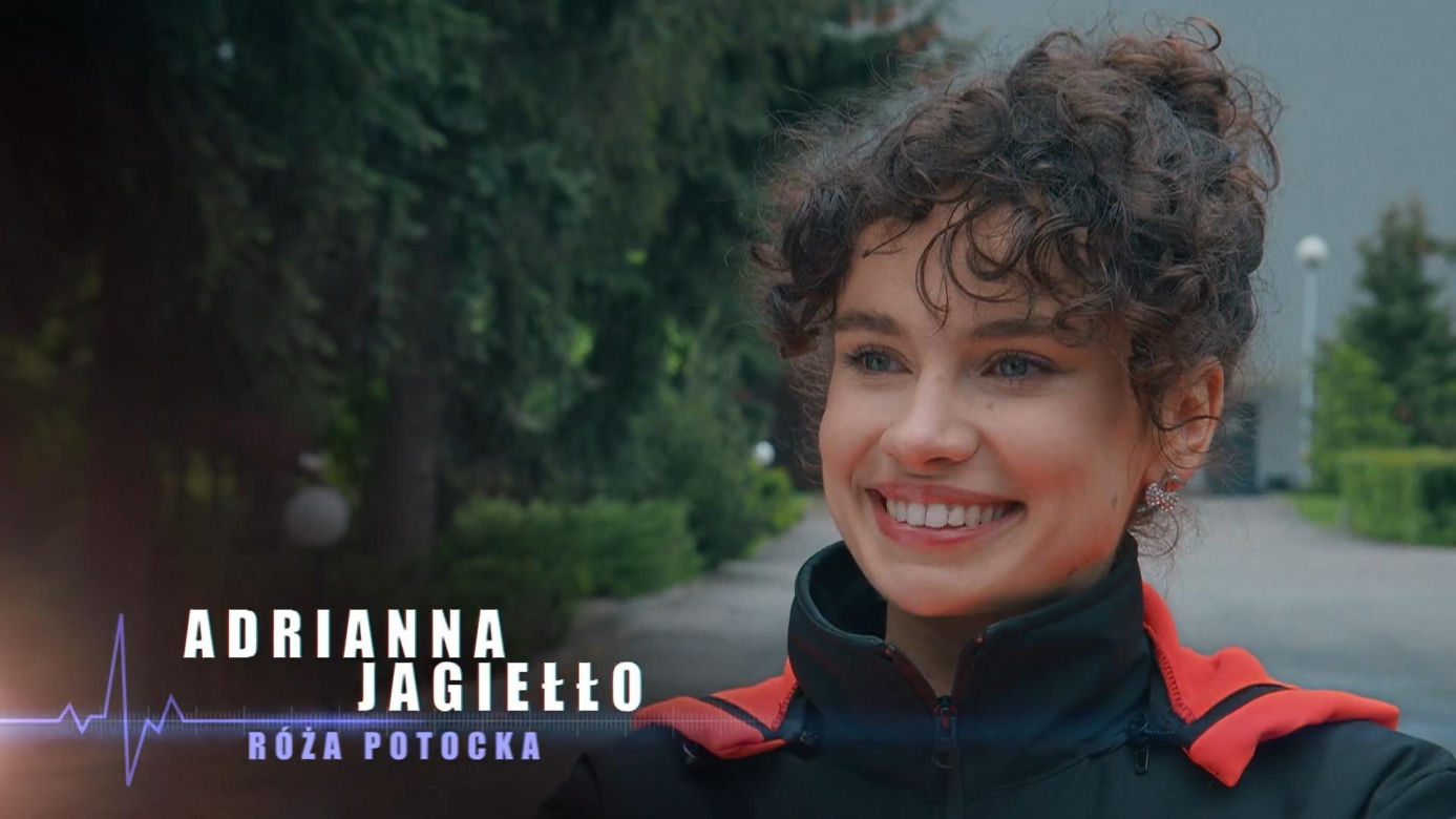 Nowa czołówka Na sygnale od 733 odcinka. Róża Potocka (Adrianna Jagiełło)