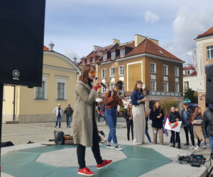 Białystok: Młodzieżowy Strajk Klimatyczny: Najpierw natura, potem matura