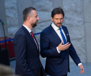 wicepremier - minister obrony narodowej Władysław Kosiniak-Kamysz wziął udział w spotkaniu ministrów obrony NATO w Brukseli
