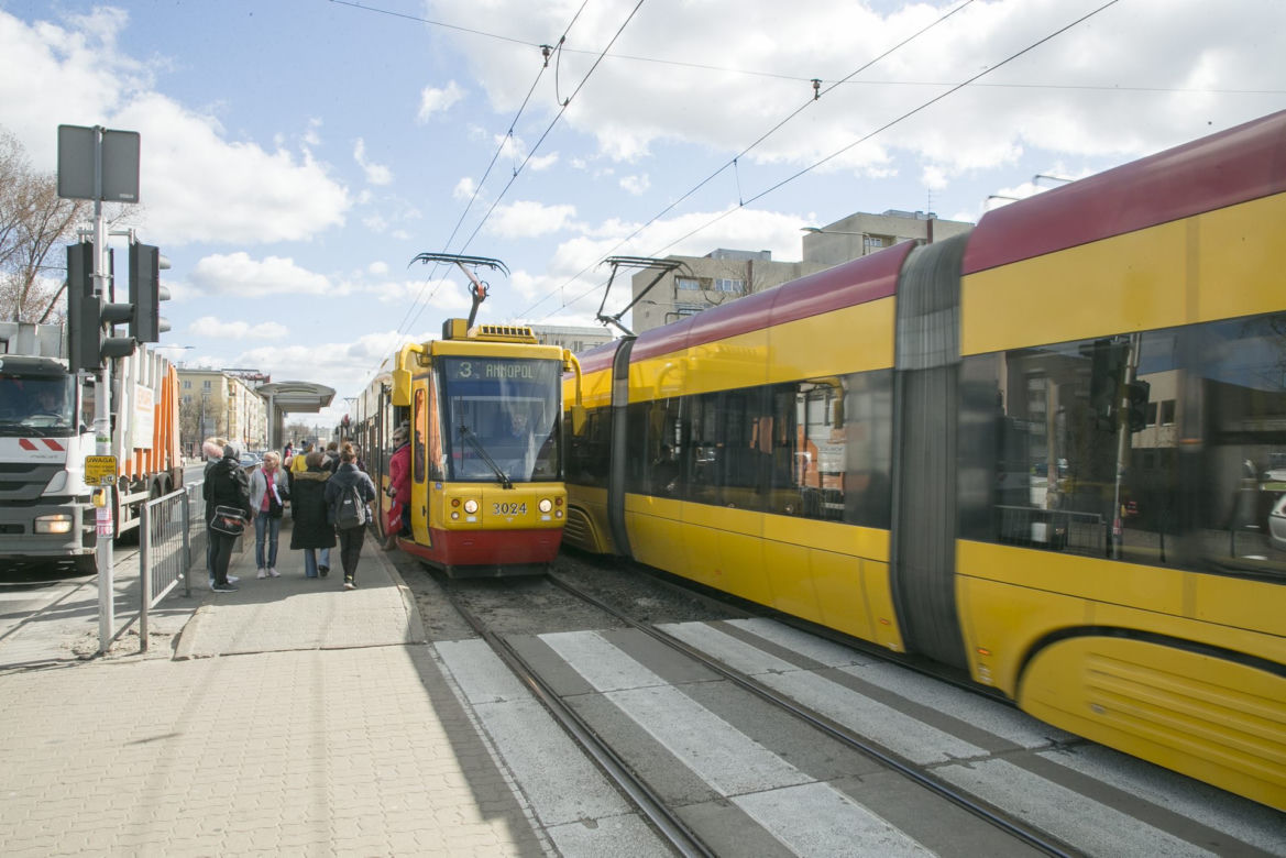 Remont torowiska na Grochowskiej