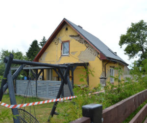 Sosnowo: Wybuch butli gazowej zniszczył dom nowożeńców