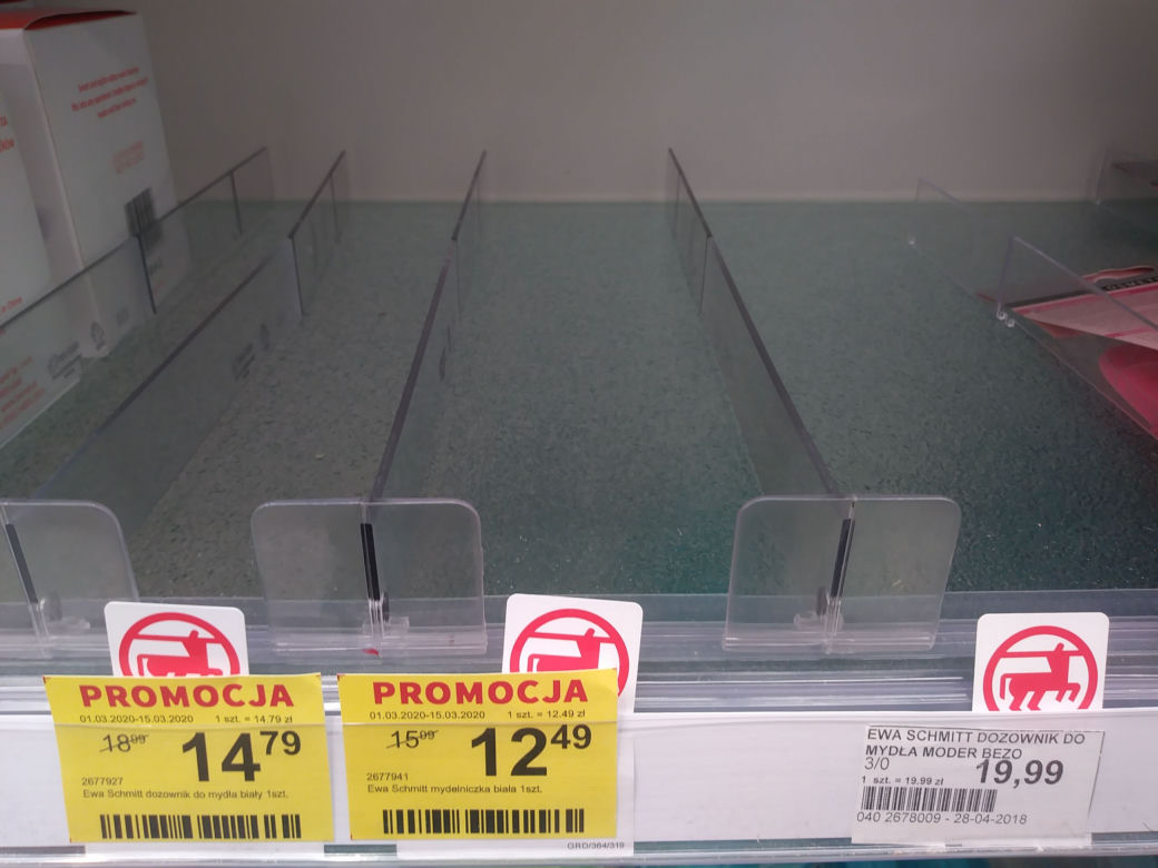 Gdańsk. Koronawirus: Jak wygląda sytuacja w sklepach?