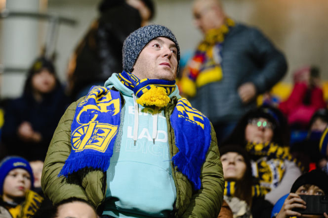 Arka Gdynia - Lechia Gdańsk: Zdjęcia kibiców z derbów Trójmiasta w ramach 23. kolejki PKO BP Ekstraklasy