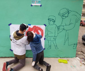 Dzieci Muranowa - wyjątkowy mural, który powstał na podstawie archiwalnych zdjęć!