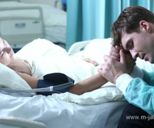 M jak miłość odc. 1125. Marcin (Mikołaj Roznerski), Kasia (Agnieszka Sienkiewicz)