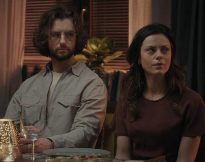 M jak miłość, odcinek 1929. Kasia (Paulina Lasota), Mariusz (Mateusz Mosiewicz)