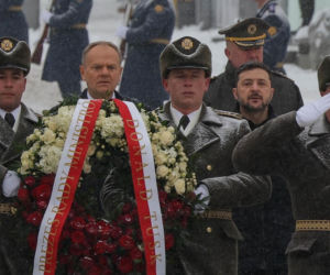 Premier Donald Tusk rozpoczął wizytę w Kijowie. Spotkał się z prezydentem Wołodymyrem Zełenskim