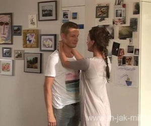 M jak miłość. Paweł (Rafał Mroczek), Ala (Olga Frycz)