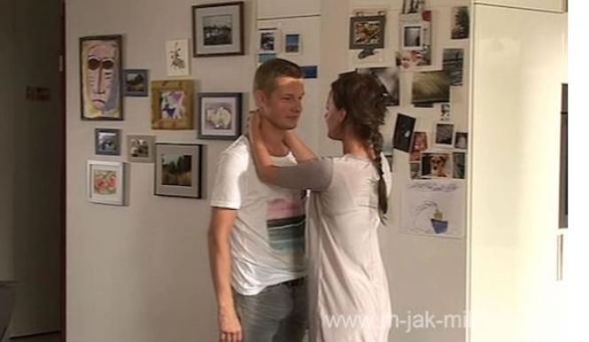 M jak miłość. Paweł (Rafał Mroczek), Ala (Olga Frycz)
