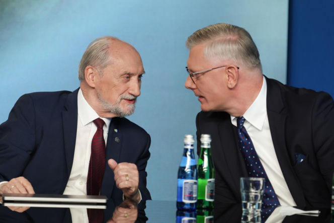 Jarosław Kaczyński mówił o NATO podczas konferencji PiS