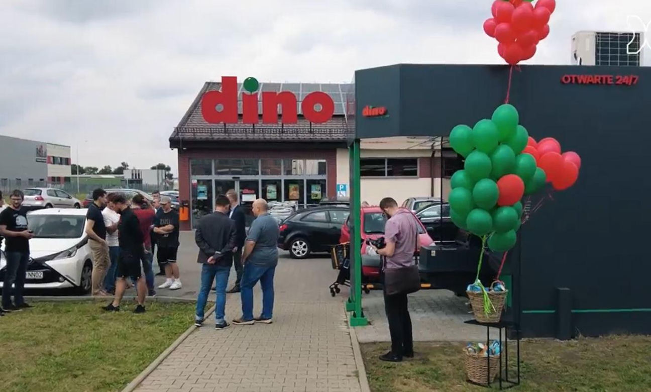 Gliwice: Do tego Dino nie wejdziesz, ale zakupy poda ci robot. Pierwszy taki sklep w Polsce