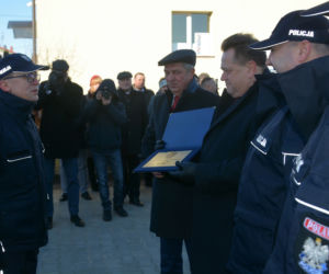 Nowa siedziba policjantów w Raczkach. Na otwarciu był Zieliński [ZDJĘCIA]