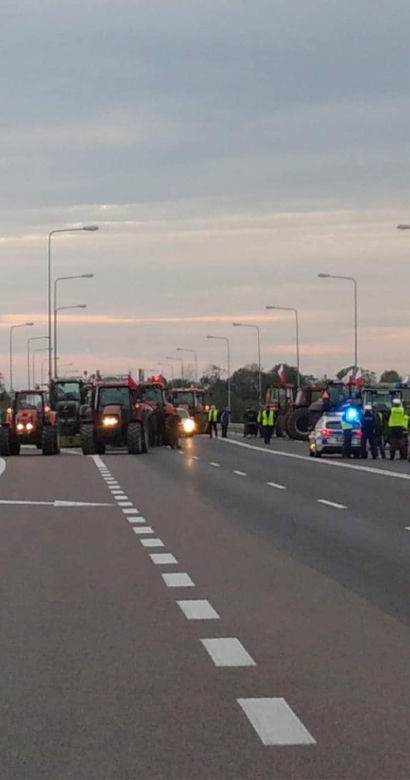 Protest rolników 2020 - 21 października. Gdzie blokady i utrudnienia? [LISTA, ZDJĘCIA]